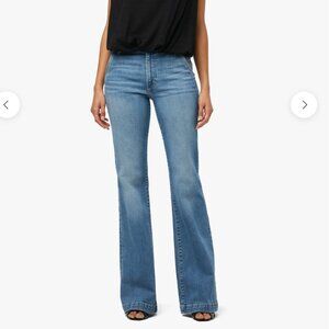 Women Joe's The Molly High Rise Flare Denim Jeans Super Stretch in Blue Size 31